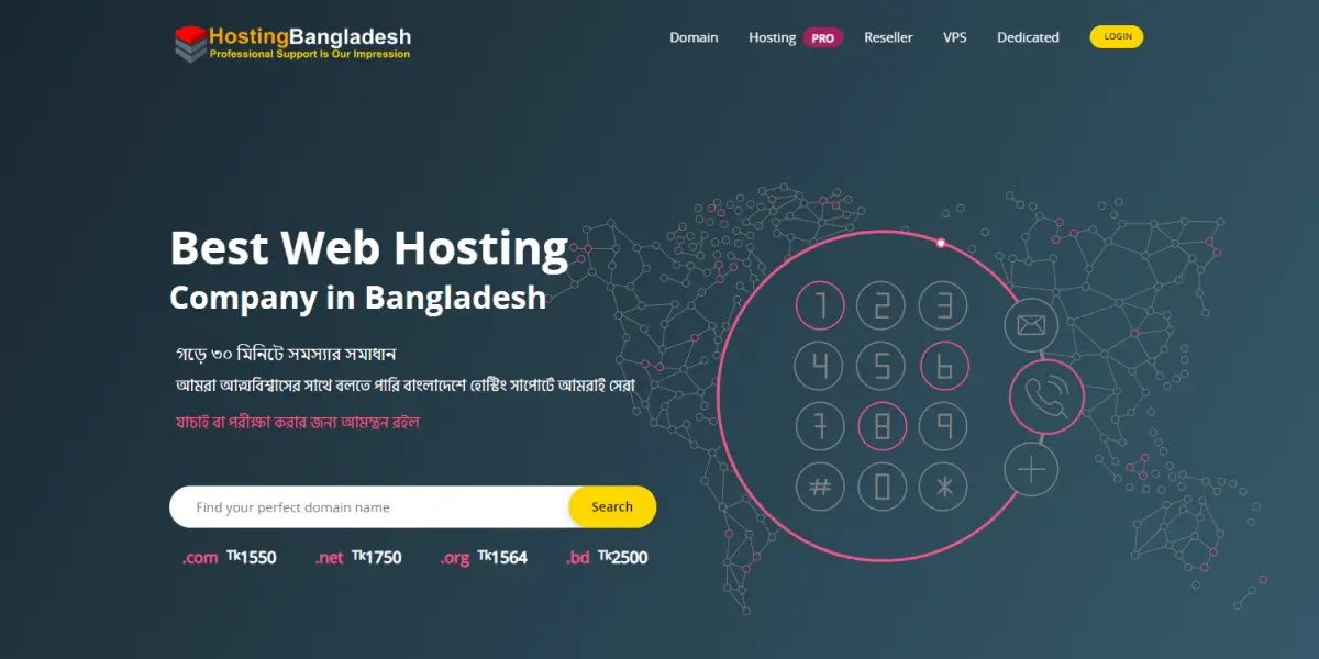 Hosting Bangladesh