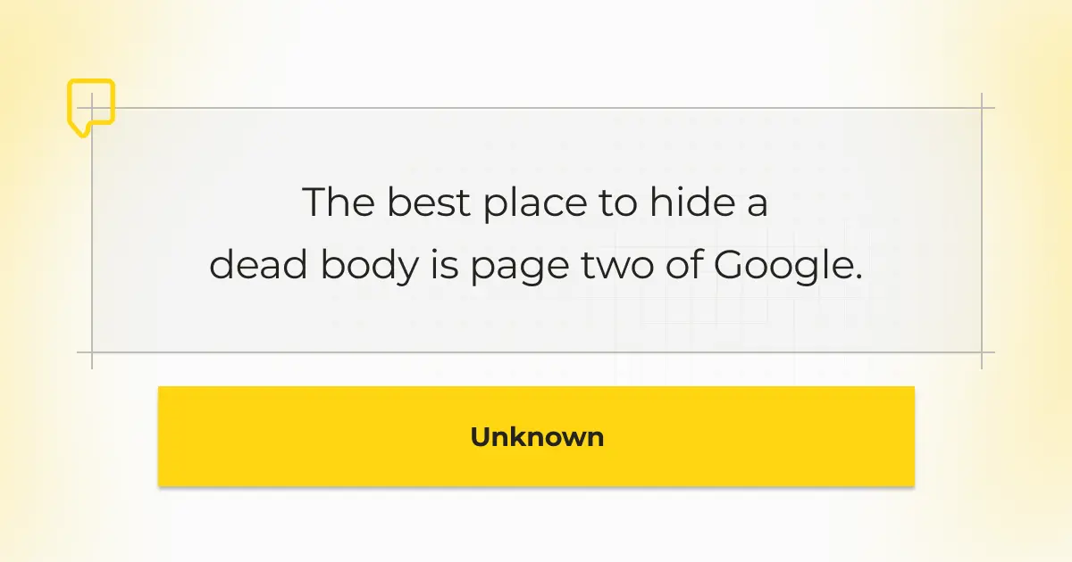 SEO Quote