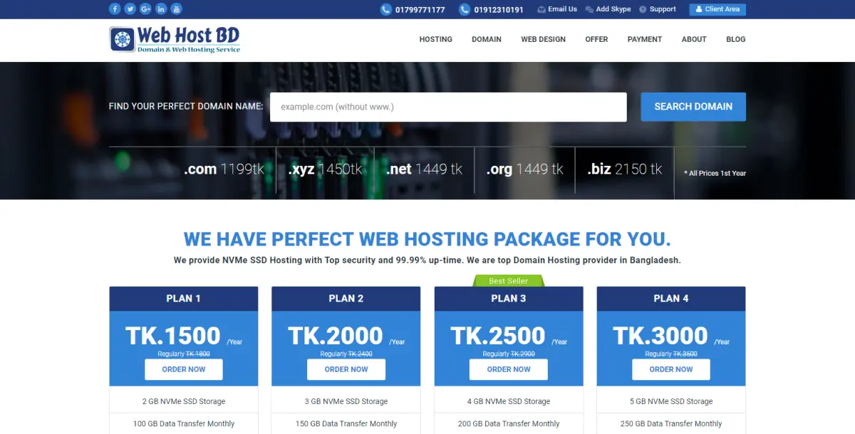 Web Host BD