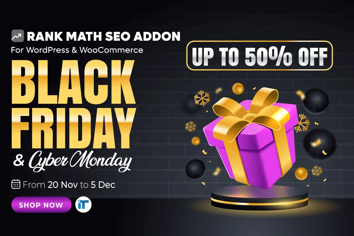Bulk Edit Rank Math SEO Addon Black Friday Deal 2025