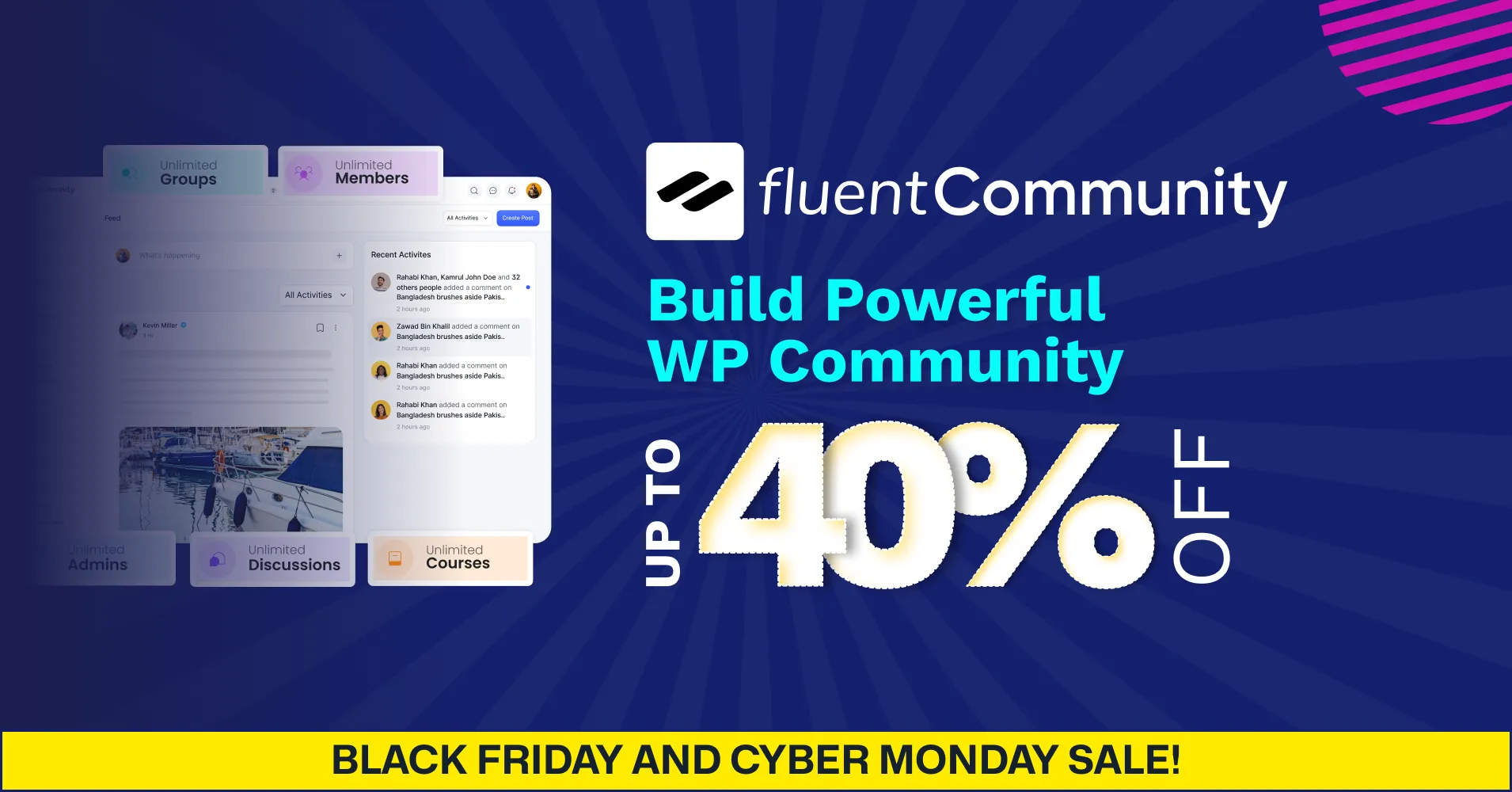 FluentCommunity Black Friday Deal 2025