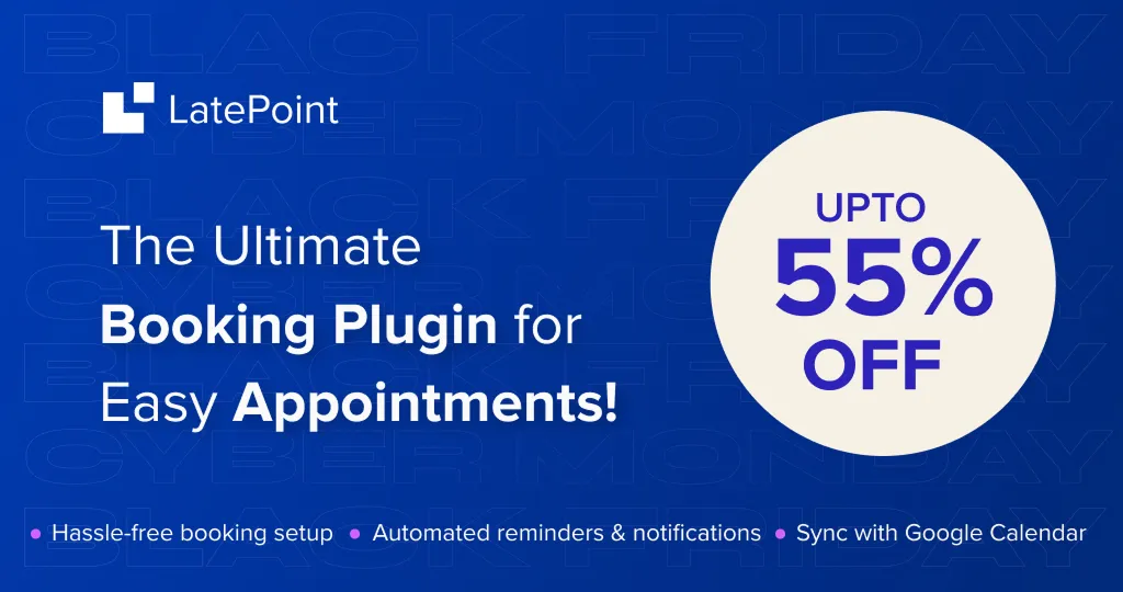 LatePoint Black Friday Deal 2025